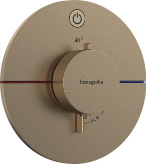 Sprchová baterie Hansgrohe ShowerSelect Comfort S bez podomítkového tělesa kartáčovaný bronz 15553140