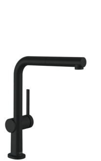 Dřezová baterie Hansgrohe Talis s vytahovací sprškou matná černá 72809670