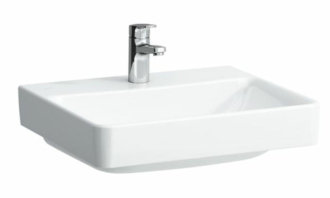 Umyvadlo Laufen Pro S 55x46,5 cm otvor pro baterii, bez přepadu H8109620001561