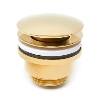 Umyvadlová výpust SAT 5/4, clic-clac zlatý VF785GL