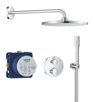 Sprchový systém Grohe Grohtherm včetně podomítkového tělesa chrom 34869000
