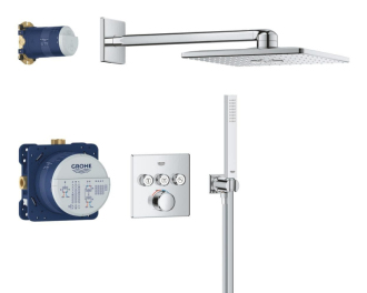 Sprchový systém Grohe SmartControl včetně podomítkového tělesa chrom 34873000