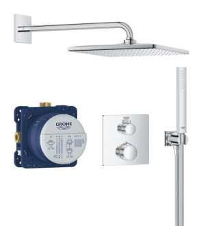 Sprchový systém Grohe Grohtherm včetně podomítkového tělesa chrom 34870000