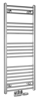 ALYA otopné těleso rovné 500x1188mm, středové připojení, chrom LLS302