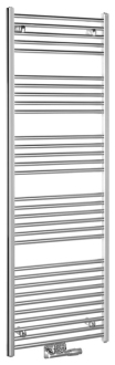 ALYA otopné těleso rovné 600x1785mm, středové připojení, chrom LLS306