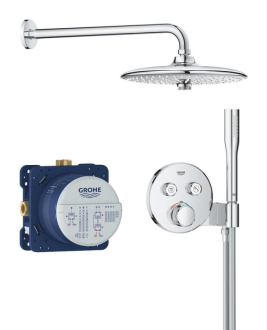 Sprchový systém Grohe Grohtherm SmartControl včetně podomítkového tělesa chrom 34867000