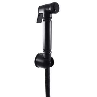 RAV SLEZÁK sprchový komplet k bidetové baterii, sprcha s mech.- kov-černá matná SK6105-1CM