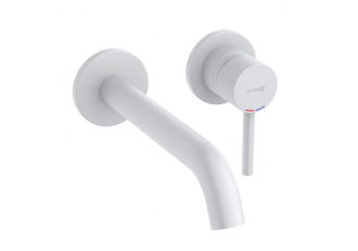 KLUDI-BOZZ Umyvadlová podomítková baterie, 230mm, matná bílá 382455376