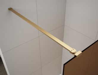 Upevňovací rameno 120 cm Polysan ESCA zlatá matná ES7046
