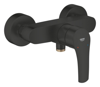 Sprchová baterie Grohe Eurosmart bez sprchového setu 150 mm černá matná 335552433