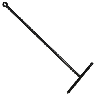 Podlahová stěrka 300x890mm, černá SQ121B