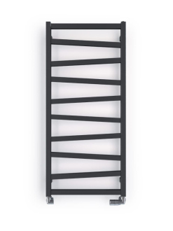 Radiátor kombinovaný House Level ZET 85,8x50 cm metalická černá HLZE085050MCB