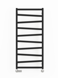 Radiátor kombinovaný House Level ZET 85,8x50 cm matná černá HLZE085050S905B