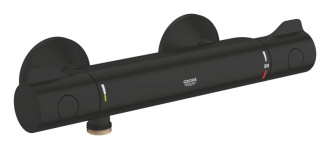 Sprchová baterie Grohe Grohtherm 800 bez sprchového setu 150 mm černá matná 1022022430