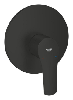 Sprchová baterie Grohe Eurosmart bez podomítkového tělesa černá matná 194512433
