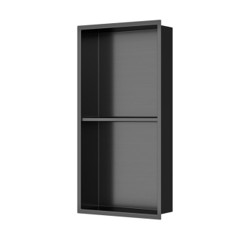Vestavná polička SAT Aurum gun metal 30x60 cm SATAURN6030SBGM