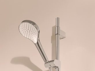 Sprchový set Hansa Viva s poličkou chrom 441503300009