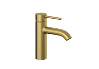 Kludi Bozz umyvadlová baterie 100, kartáčovaná zlatá 38282N076