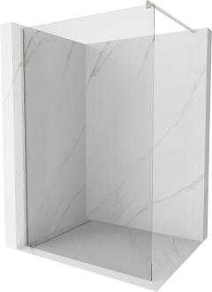 Mexen Kioto Walk-in sprchová stěna 105x200, transp. 8, kartáč. nikl 800-105-101-97-00