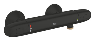 Sprchová baterie Grohe Grohtherm 1000 bez sprchového setu 150 mm černá matná 348142433