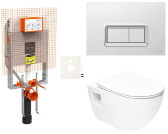 Závěsný wc set k zazdění SAT Project SIKOVZSATPRO51680