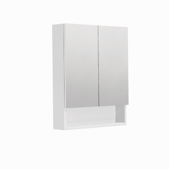 CubeWay zrc.skř.60 CM - 2 DVEŘE, bílá l GALCU60BL