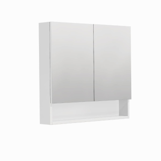 CubeWay zrc.skř.80 CM - 2 DVEŘE, bílá l GALCU80BL