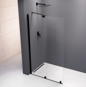 MODULAR SHOWER zástěna s pojezdy 1000 mm, černá MS5-100B