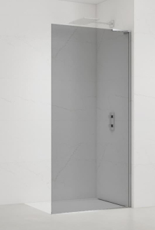 Walk-in 87x200,profil,zavět pravé CR-KS SATBWI90KSZAVP