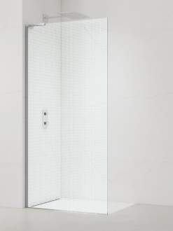 Walk-in 107x200,profil,zavět levé CR-MR SATBWI110MRZAVL