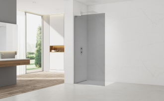 Walk-in 97x200,profil,zavět levé CR-KS SATBWI100KSZAVL