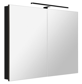 GRETA galerka s LED osvětlením, 101x70x14cm, černá mat GR105-0035