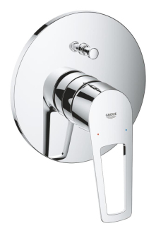 Vanová baterie Grohe BauLoop bez podomítkového tělesa chrom 29189001
