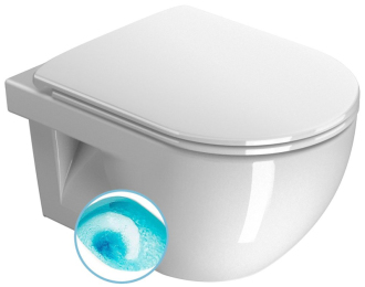 CITY PRO závěsná WC mísa, Swirlflush, 35x52cm, bílá ExtraGlaze 911611