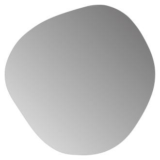 SAT zrcadlo asymetrické LED IP44 80x80cm SATZASLED80