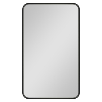 SAT zrcadlo obdélník 60x80 cm černé SATZOB6080CE