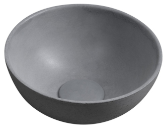 MINOR betonové umývátko na desku, ? 26cm, šedá MR26017
