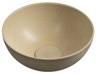 MINOR betonové umývátko na desku, ? 26cm, žlutá MR26022