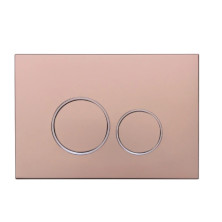 Mexen NAPO 05 Splachovací tlačítko, s rámem z růžového zlata 604505