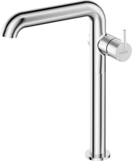 Deante Umyvadlová baterie, vysoká, s obdélníkovým výtokem, chrom BQS_024K
