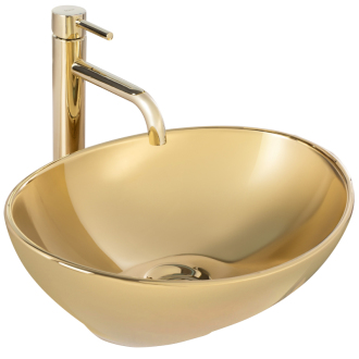 REA Umyvadlo na desku Sofia Gold N REA-U9015