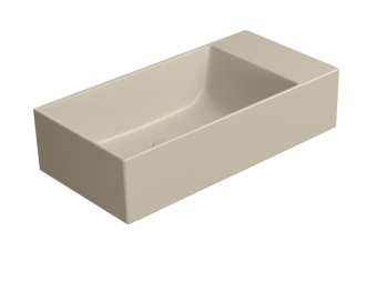 KUBE X keramické umývátko 50x25cm, bez otvoru, pravé/levé, creta mat 9486008