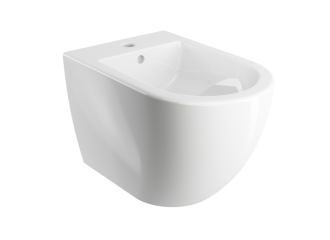 Omnires OTTAWA COMFORT závěsný bidet, 54x36,5cm, lesk bílý OTTAWACMBIBP