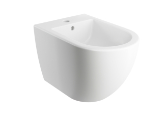 Omnires OTTAWA závěsný bidet 54x36,5cm, matná bílá OTTAWACMBIBM