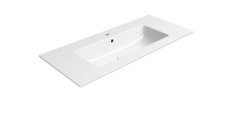 PURA keramické umyvadlo Slim 102x46cm, bílá ExtraGlaze 8886111
