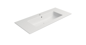 PURA keramické umyvadlo Slim 102x46cm, bílá mat 8886109