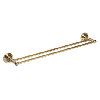 Bemeta RETRO bronz: Držák ručníků dvojitý 600 mm 144104057