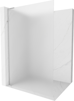 Mexen Kyoto L Walk-in sprchová stěna 80 x 200 cm, mráz, chrom - 800-080-103-01-30