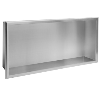 Rea Zápustná police pro vestavbu 30x60 steel brush REA-05602