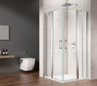LORO obdélníkový sprchový kout 1000x800 mm, rohový vstup GN4810-02